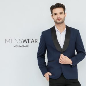 Jas Pria Premium Navy, Tampil Berkelas & Berwibawa