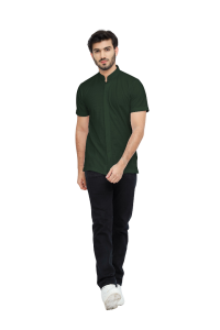 KEMEJA KOKO LACOS - ARMY - MODEL 1