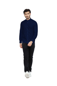 KEMEJA KOKO TOYOBO - NAVY 1