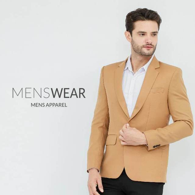Jas Camel Tailored MENSWEAR