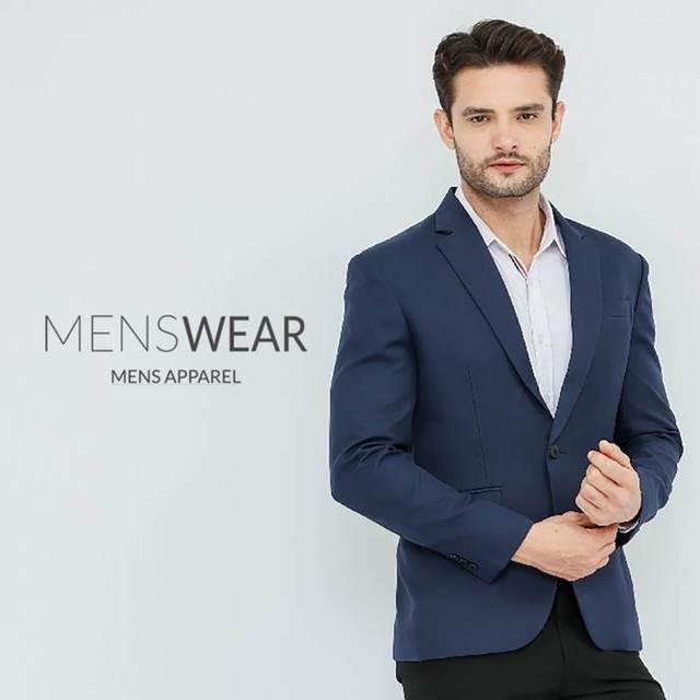 Jas Navy Elegance biru dongker